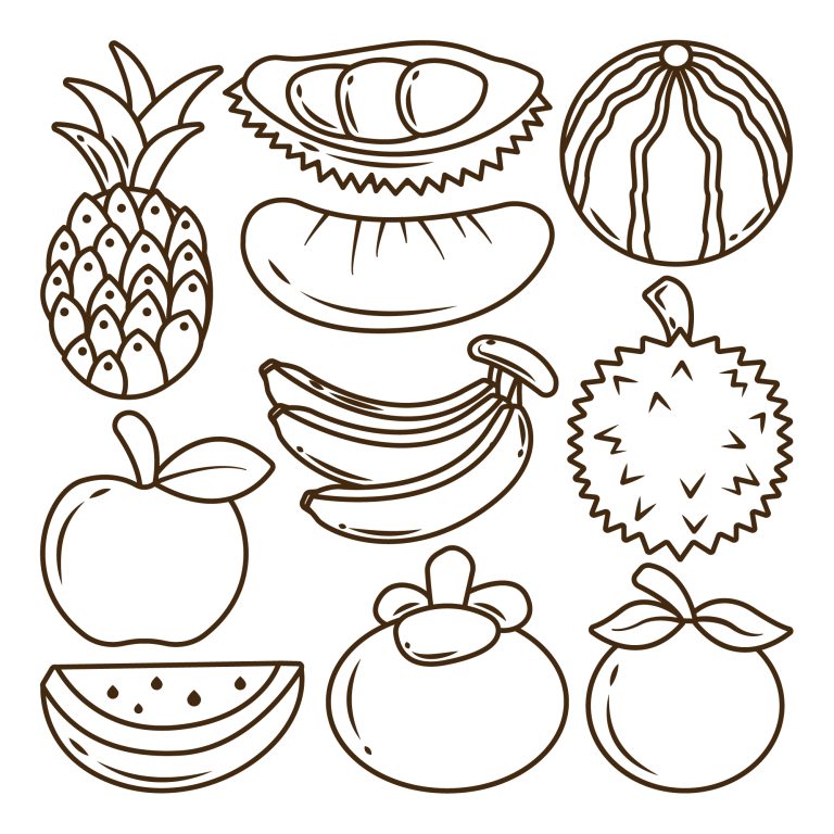 Desenho De Frutas Para Colorir Blog Roupinhas Tec Bebe