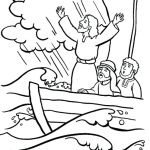 Jesus acalma a tempestade no mar