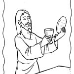 Jesus pão e vinho