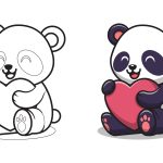 Panda e o coração