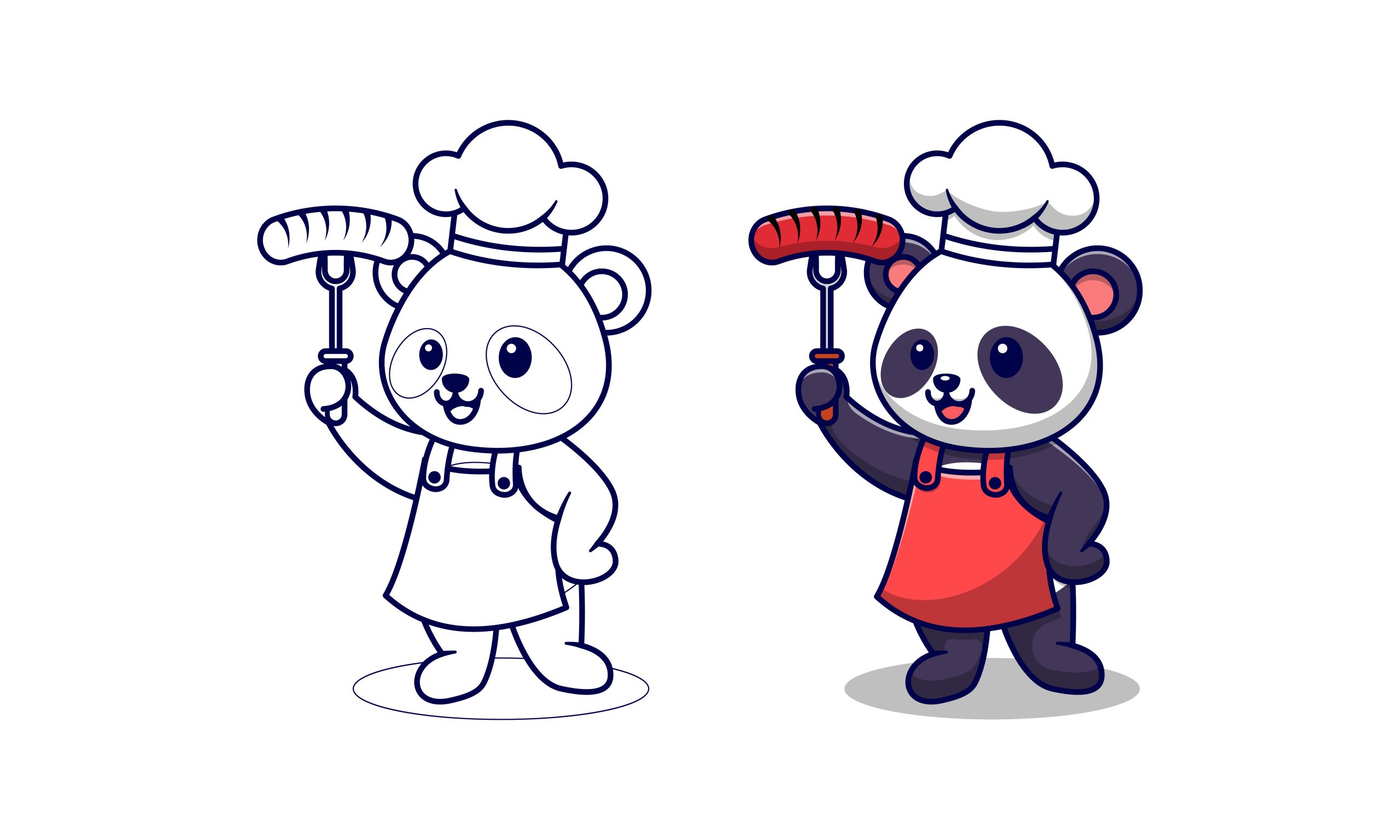 Panda-cozinheiro