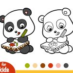 Panda-fazendo-desenhos