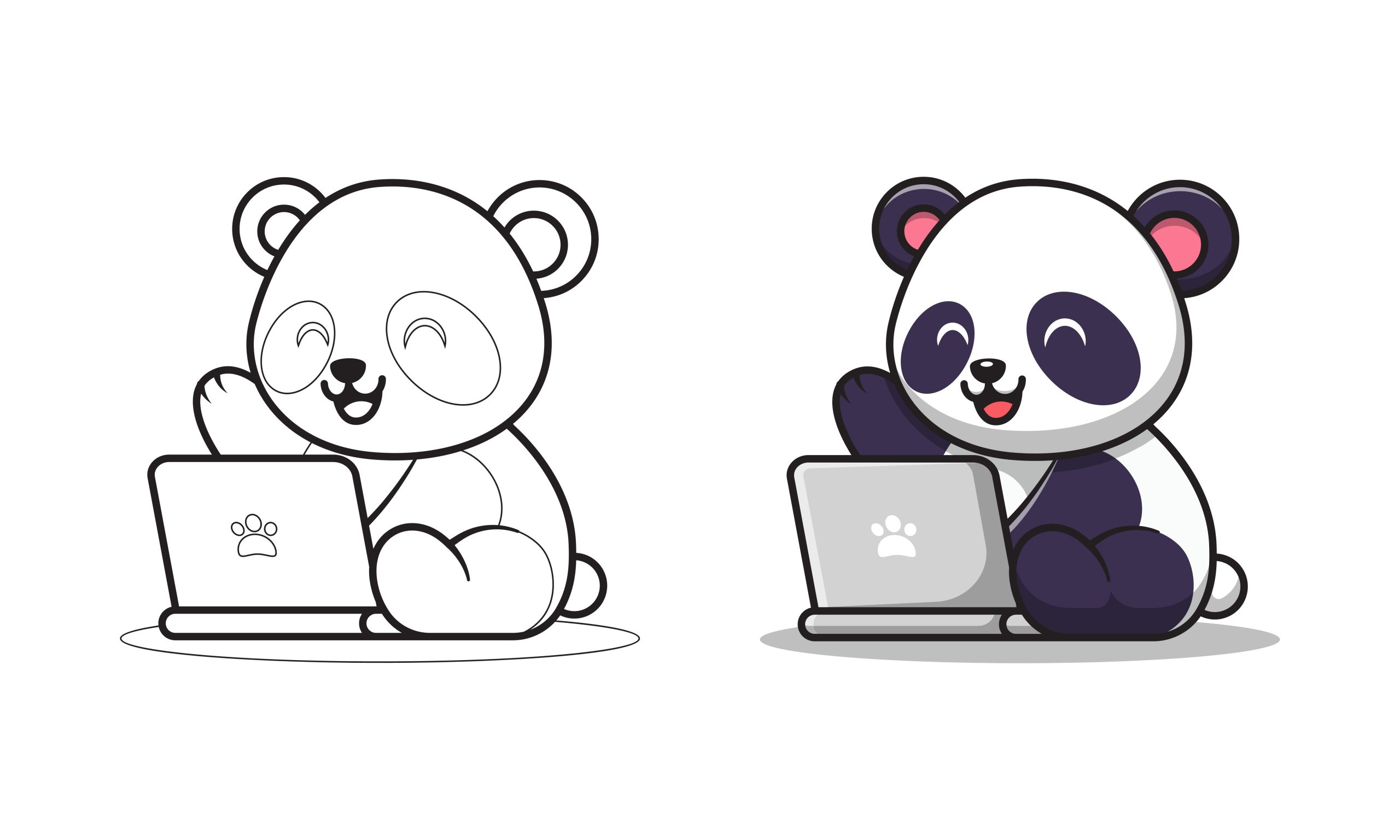 Panda-no-computador