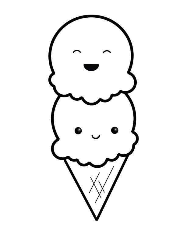 Desenho de sorvete para colorir - Blog Roupinhas Tec-Bebe